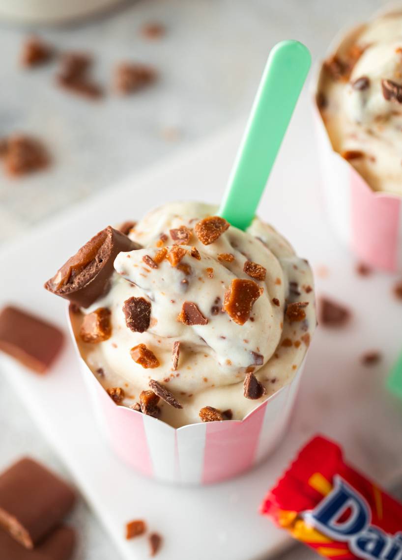 „McFlurry“ Eis mit „Daim“