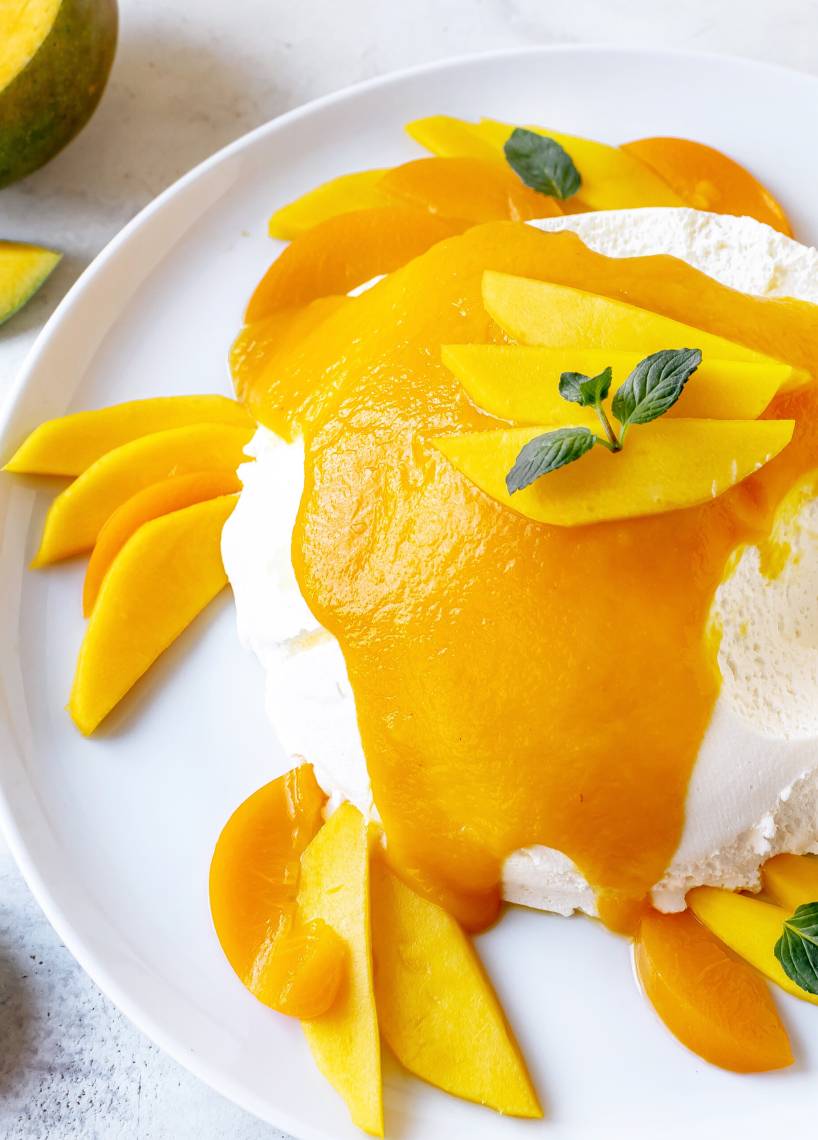 Vegane Kokos-Joghurtbombe