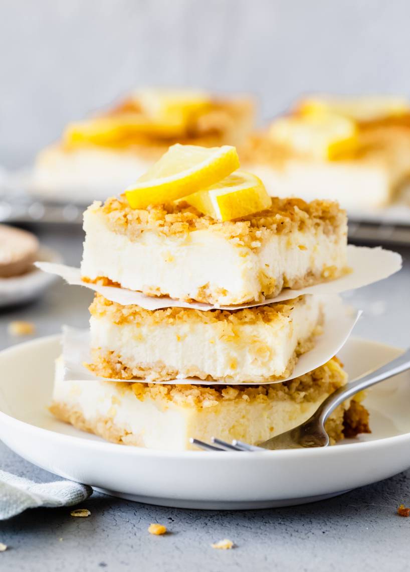 Zitronen-Cheesecake-Schnitten | ZauberMix