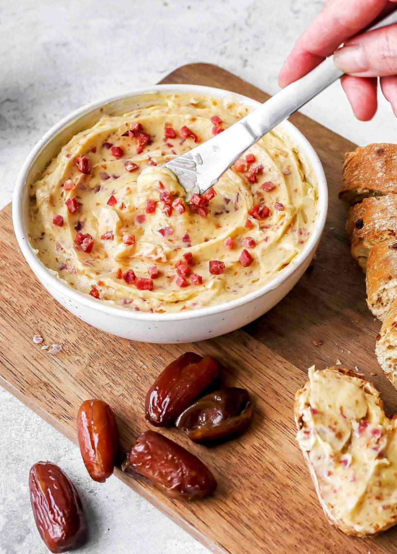 Dattel-Schinken-Butter