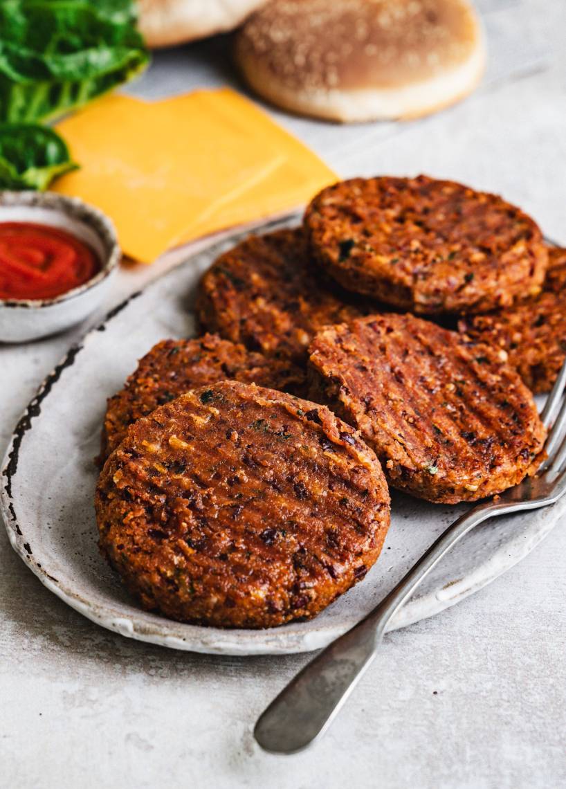DER BESTE vegetarische BBQ Burger  – merkt keiner!