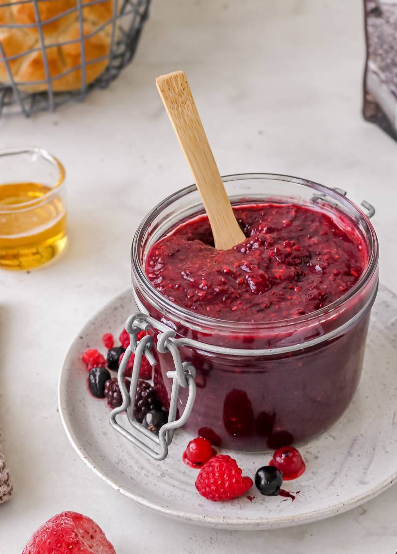 3 Zutaten Marmelade ohne Gelierzucker