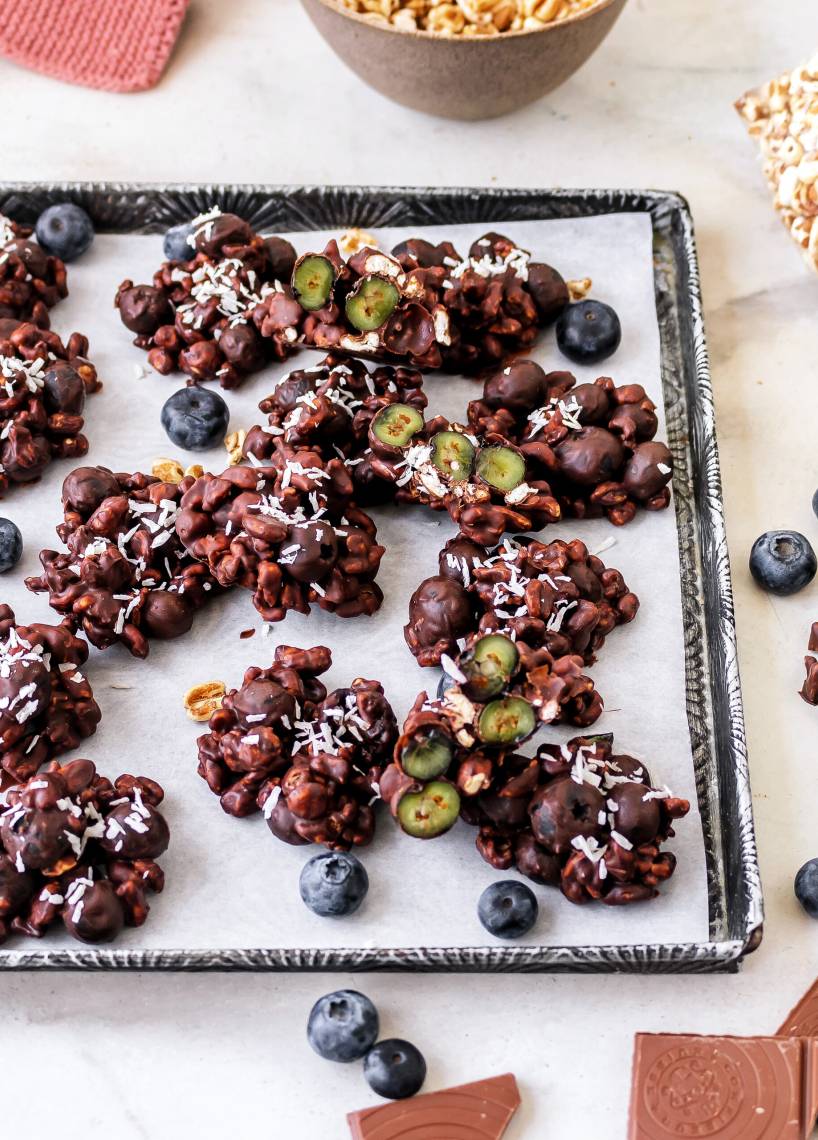 Dinkel-Heidelbeer-Bites