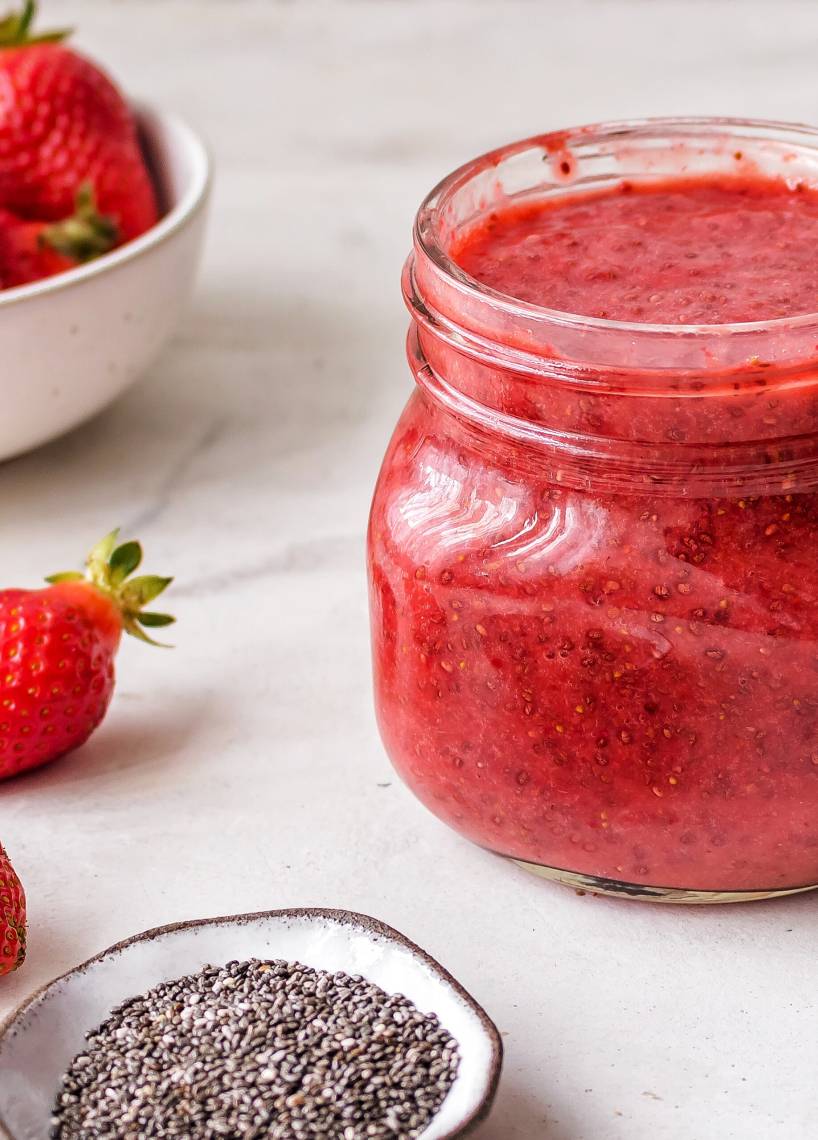 Erdbeermarmelade ohne Gelierzucker