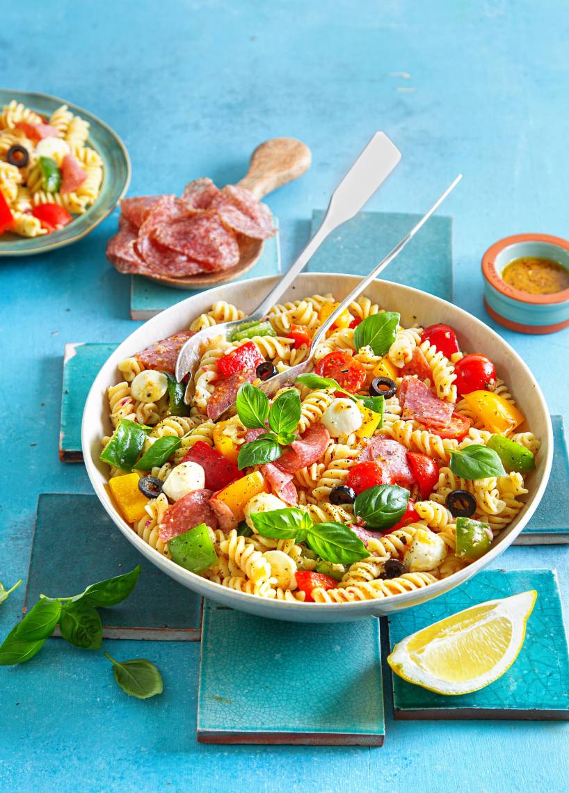 Nudelsalat à la Salami