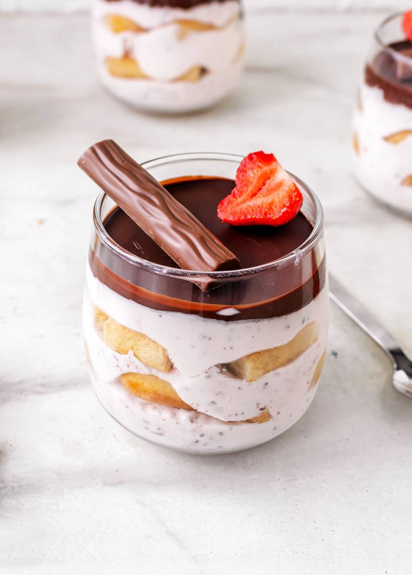 “Yogurette"-Tiramisu im Glas