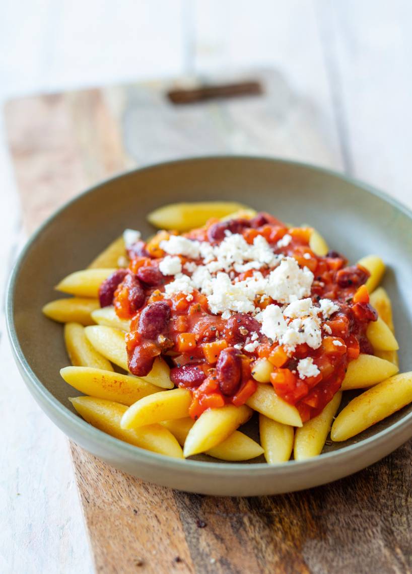Chili-Schupfnudeln