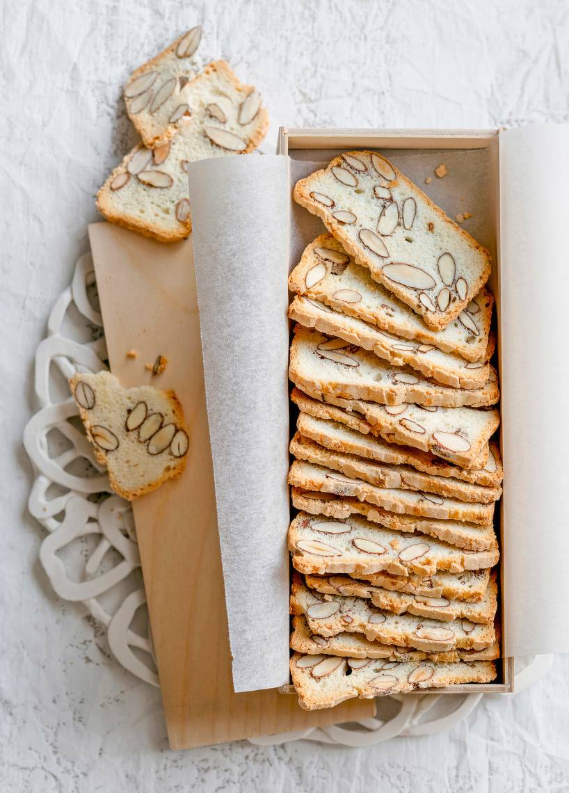 Einfache Mandelblättchen