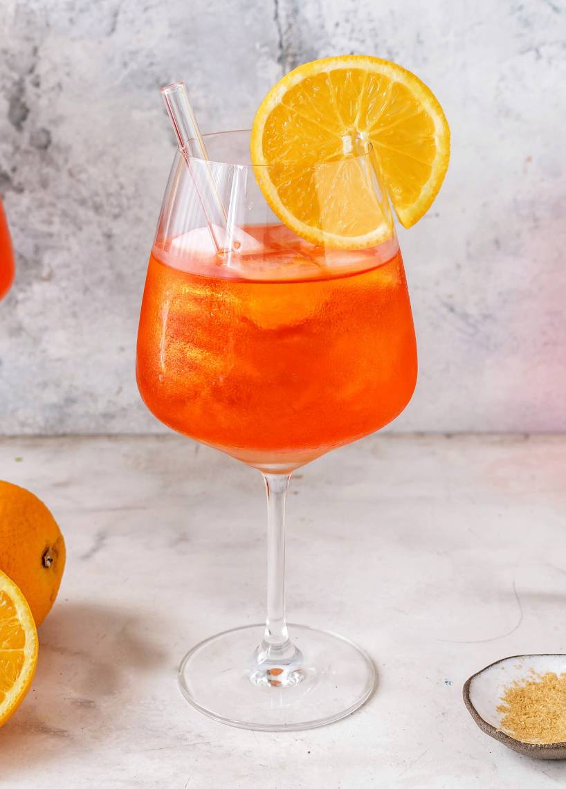 Glitter Aperol Spritz