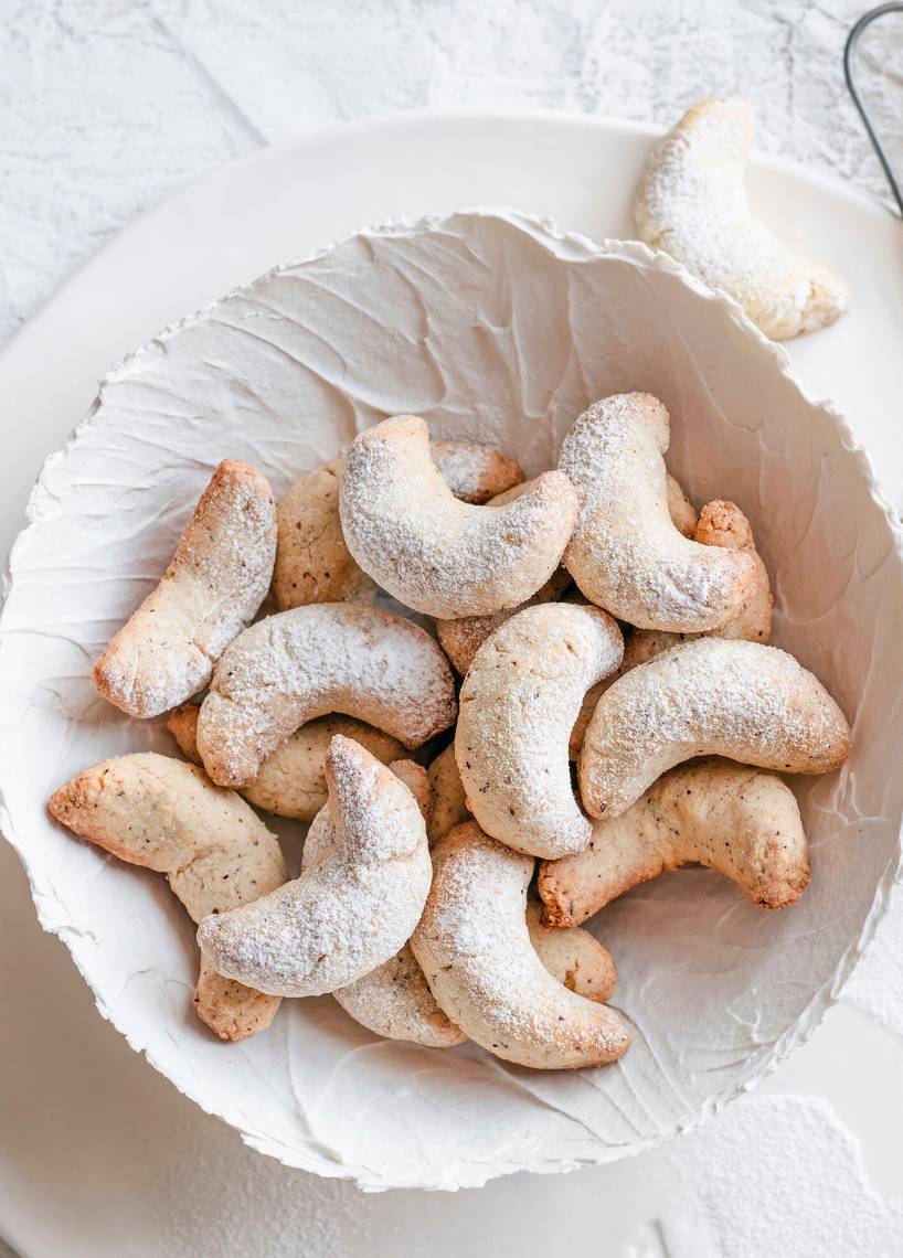 Haselnuss-Vanille-Kipferl | ZauberMix Haselnuss-Vanille-Kipferl | ZauberMix