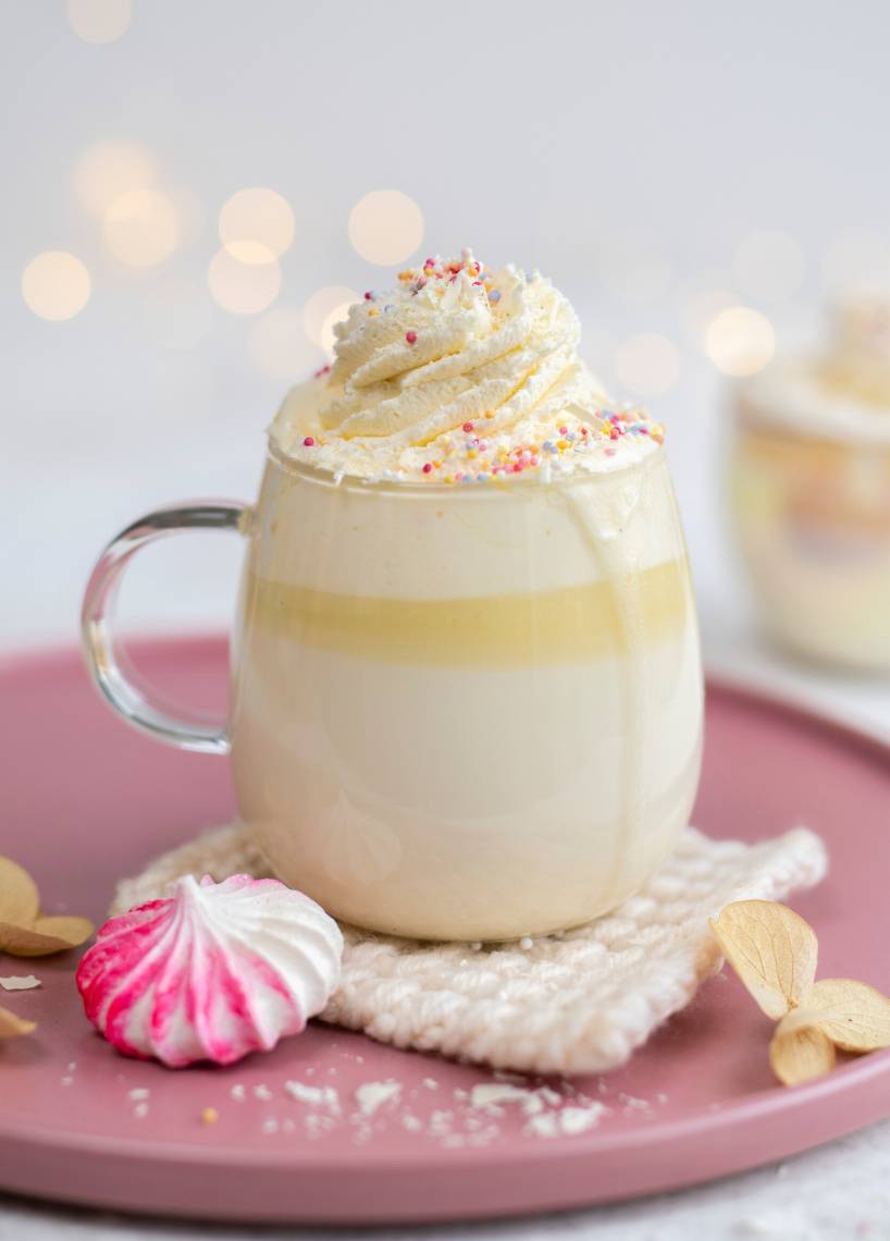 Weiße Eierlikör-Schokolade