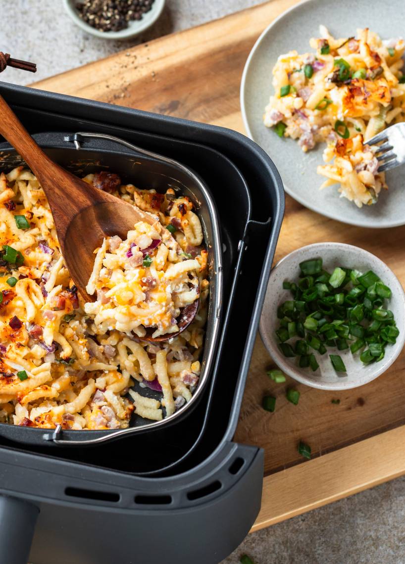 High Protein Airfryer Spätzle