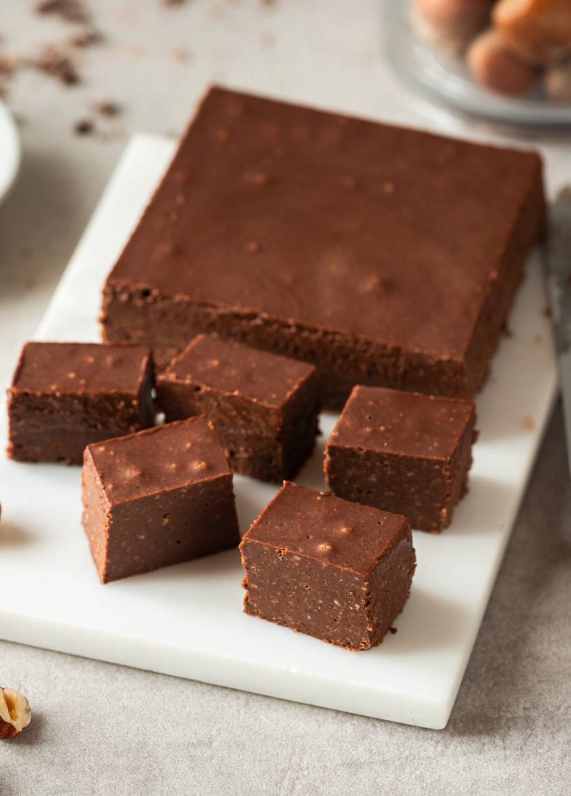 Nuss-Nougat selbst gemacht