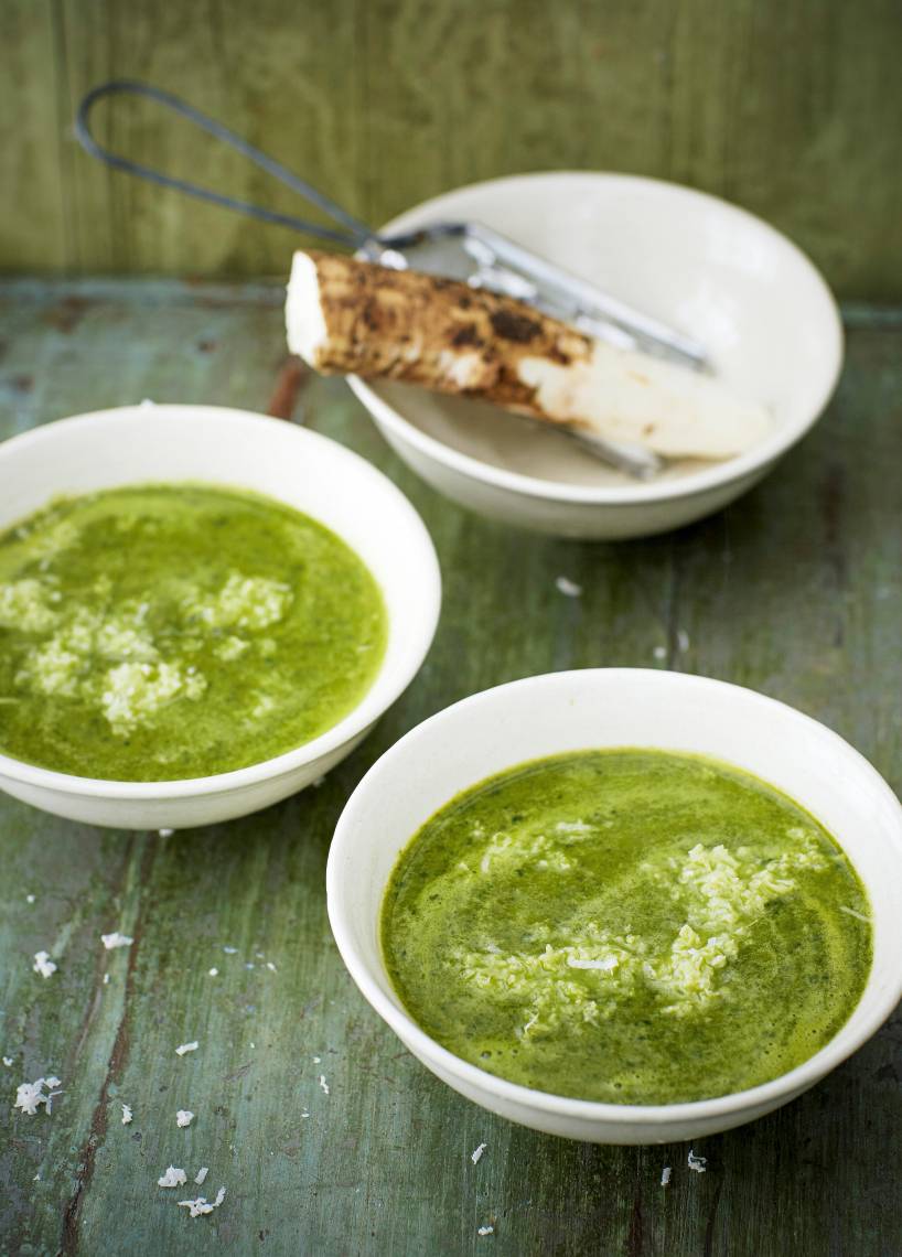 7-Wintergrün-Suppe für die Abwehr