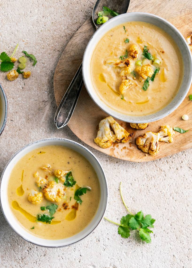 Blumenkohlsuppe in 15 Minuten