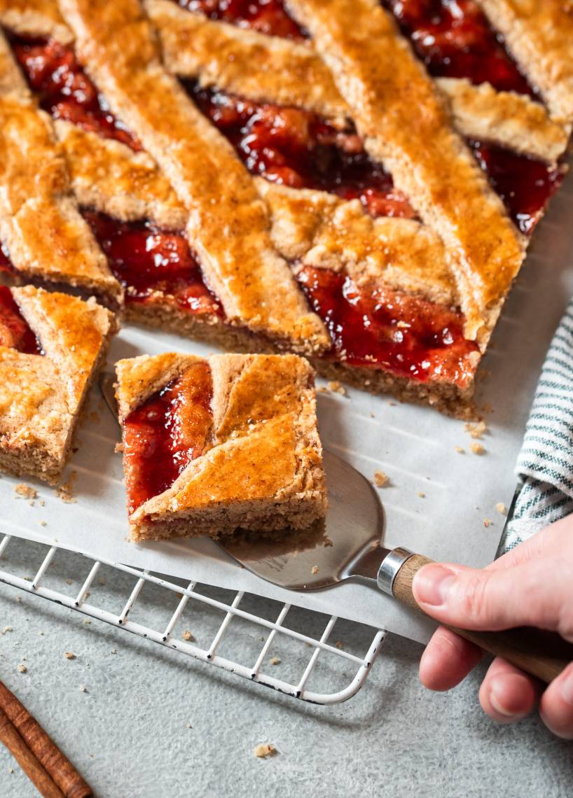 Schneller Linzer Torte vom Blech