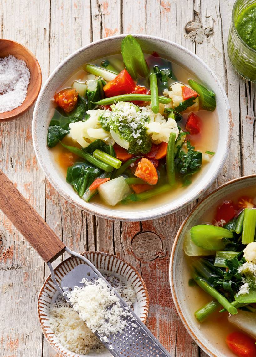 „Take 5“-Gemüsesuppe