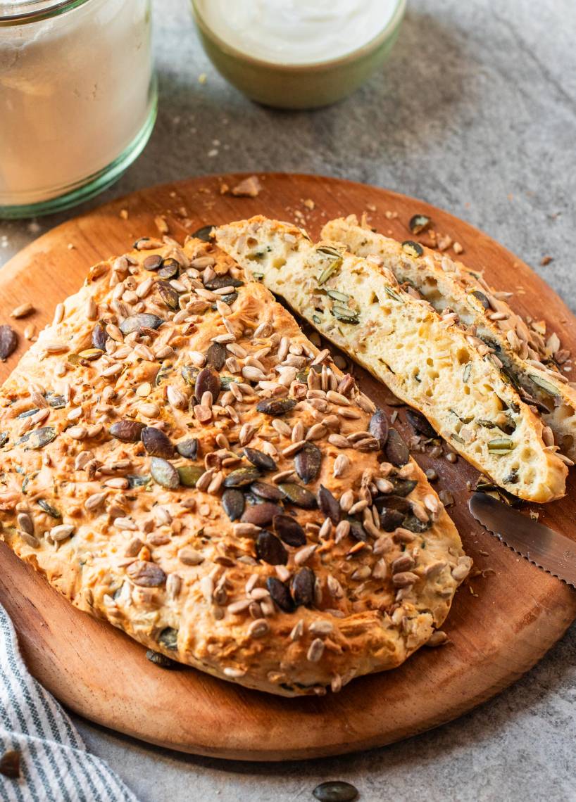 5-Zutaten-Airfryer-Körnerbrot