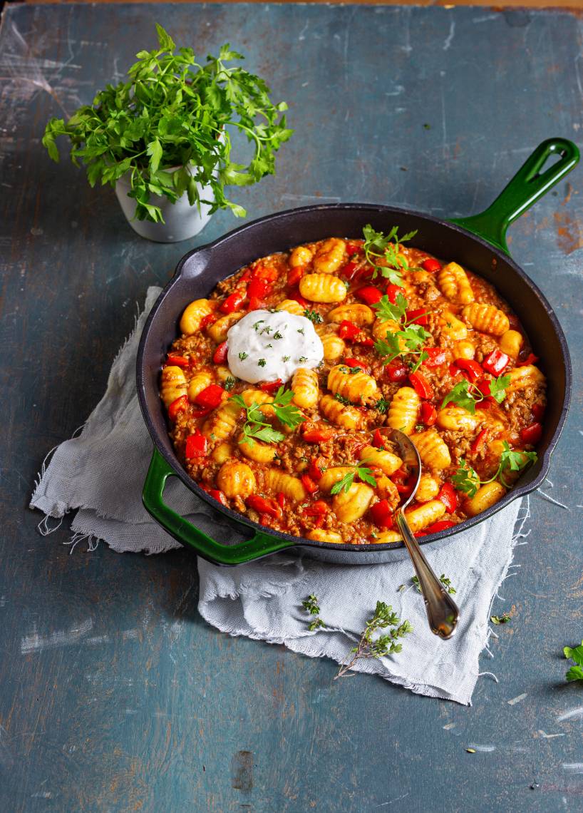 Bauerntopf mit Gnocchi