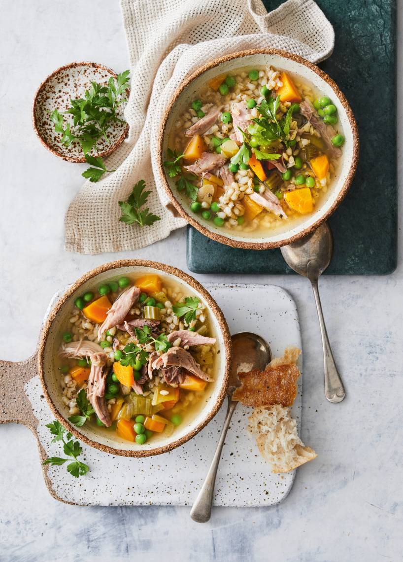 Bekömmliche Darm-Gut-Gerstensuppe