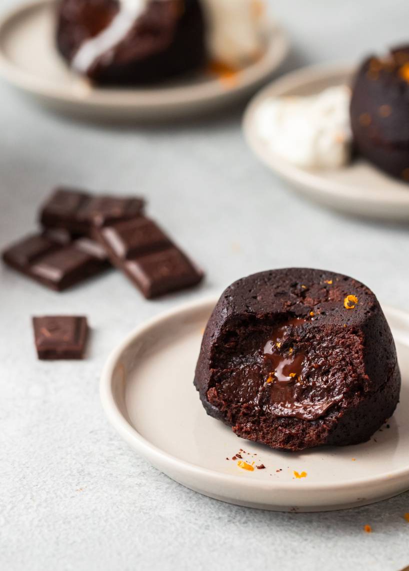 Die zartesten Schokoküchlein mit flüssigem Kern