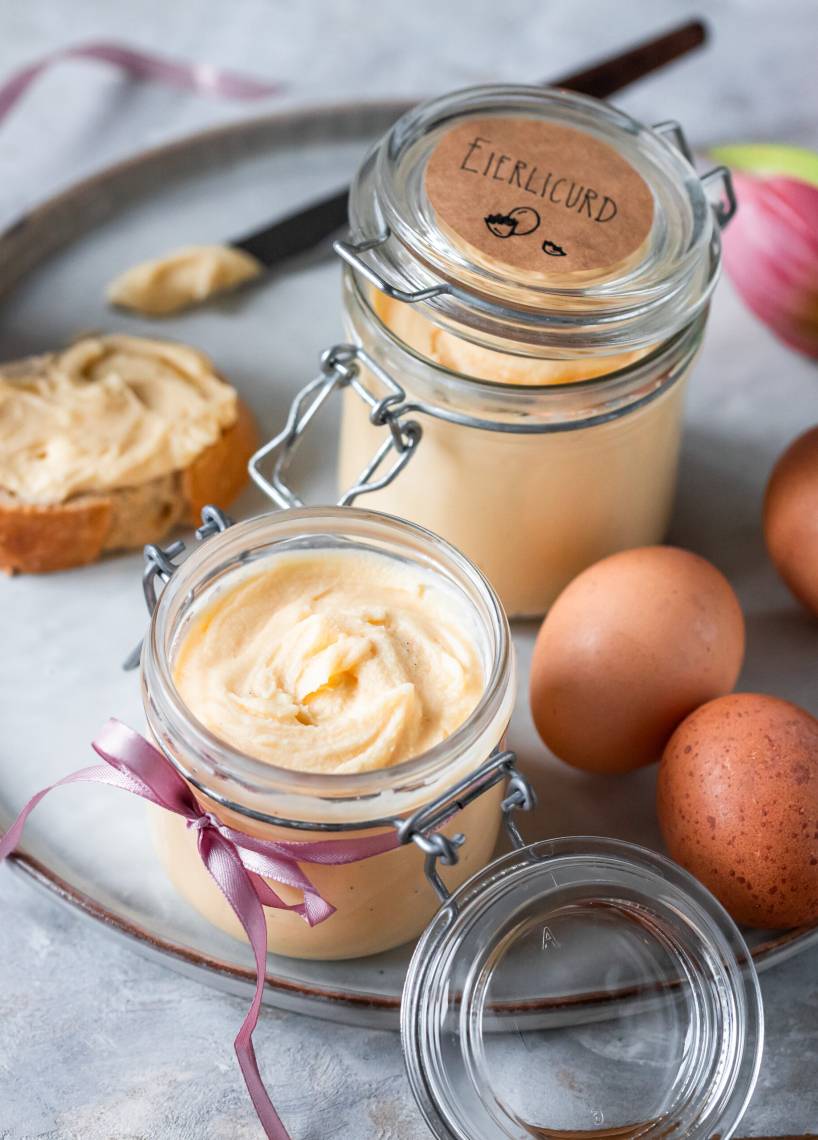 Eierlicurd – cremiger Eierlikör fürs Brot
