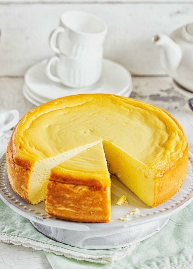 Klassischer Käsekuchen ohne Boden