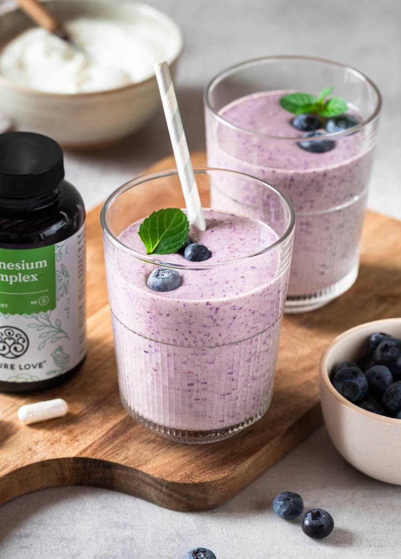 Blaubeer-Relax-Shake