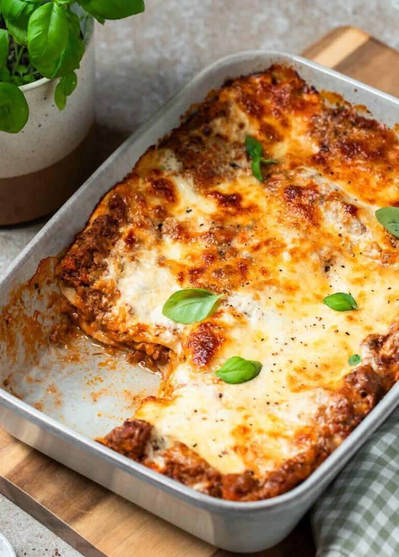 Klassische Lasagne bolognese