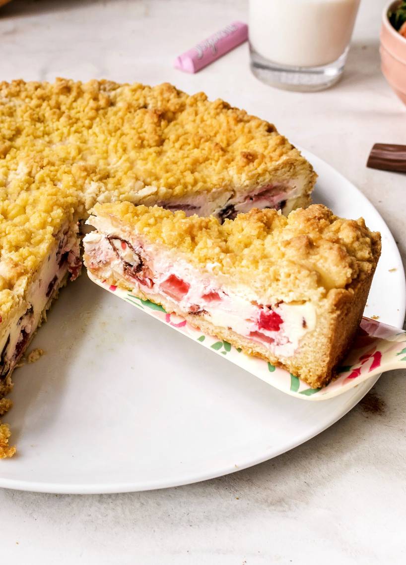 Erdbeer-Yogurette Streuselkuchen
