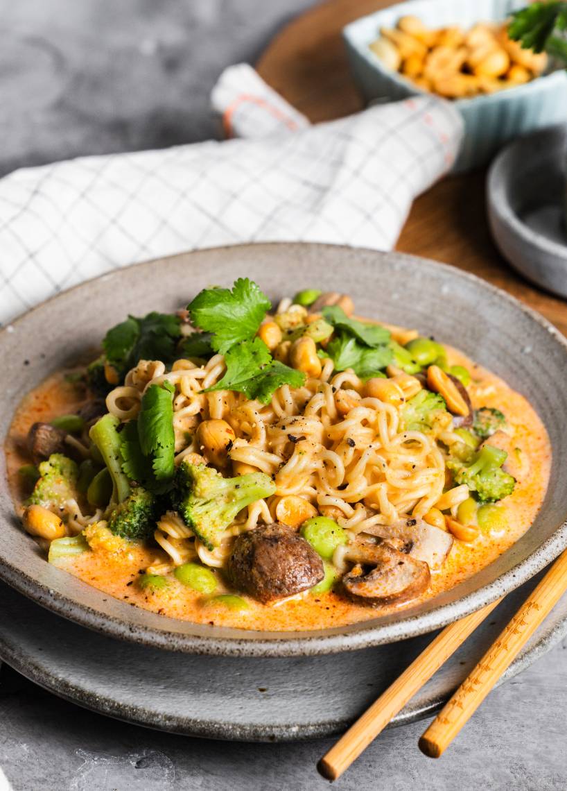 15-Minuten-Mie-Nudel-Suppe