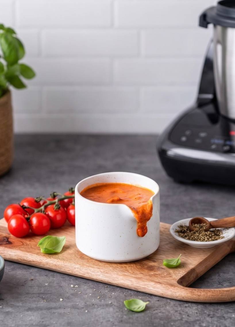 Cremige Tomatensoße mit dem MC compact