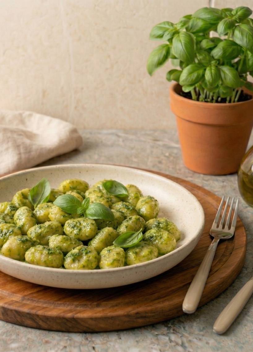 Gnocchi al Pesto