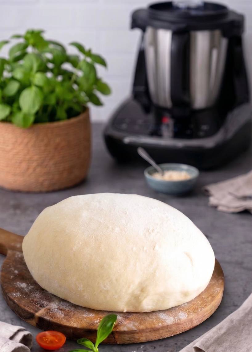 Pizzateig mit Backpulver mit dem MC compact