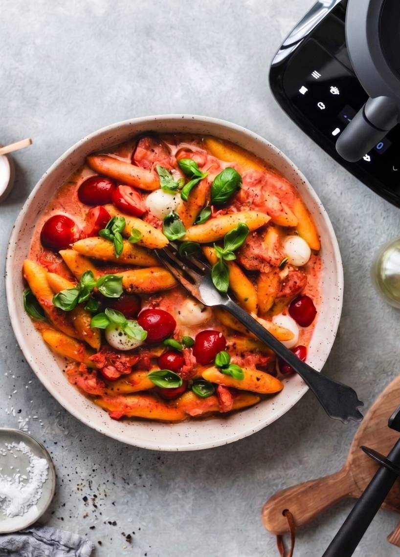 Schupfnudelpfanne Tomate-Mozzarella mit dem MC compact