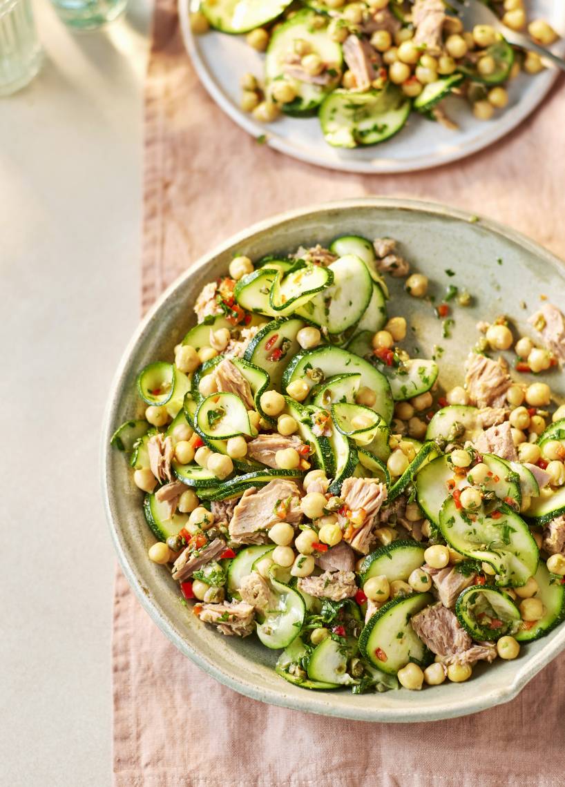 Thunfischsalat mit Zucchini
