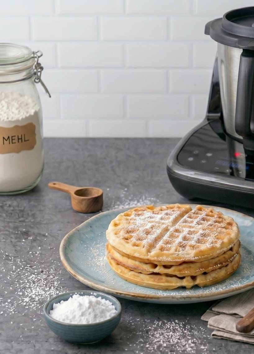 Waffelteig mit dem MC compact