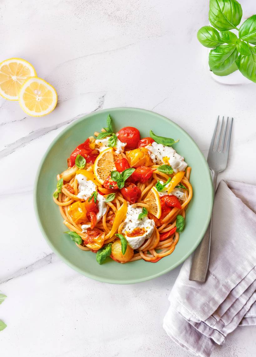 Caprese Spaghetti