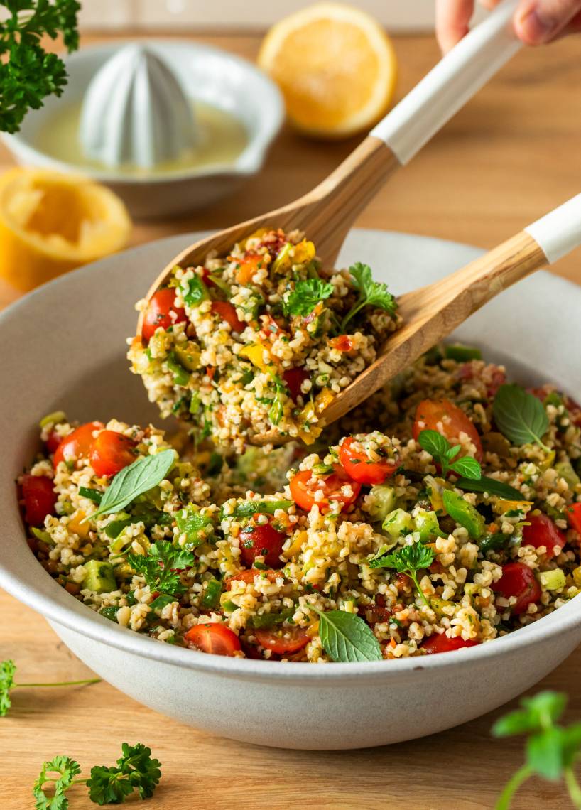 Der BESTE Bulgur-Salat
