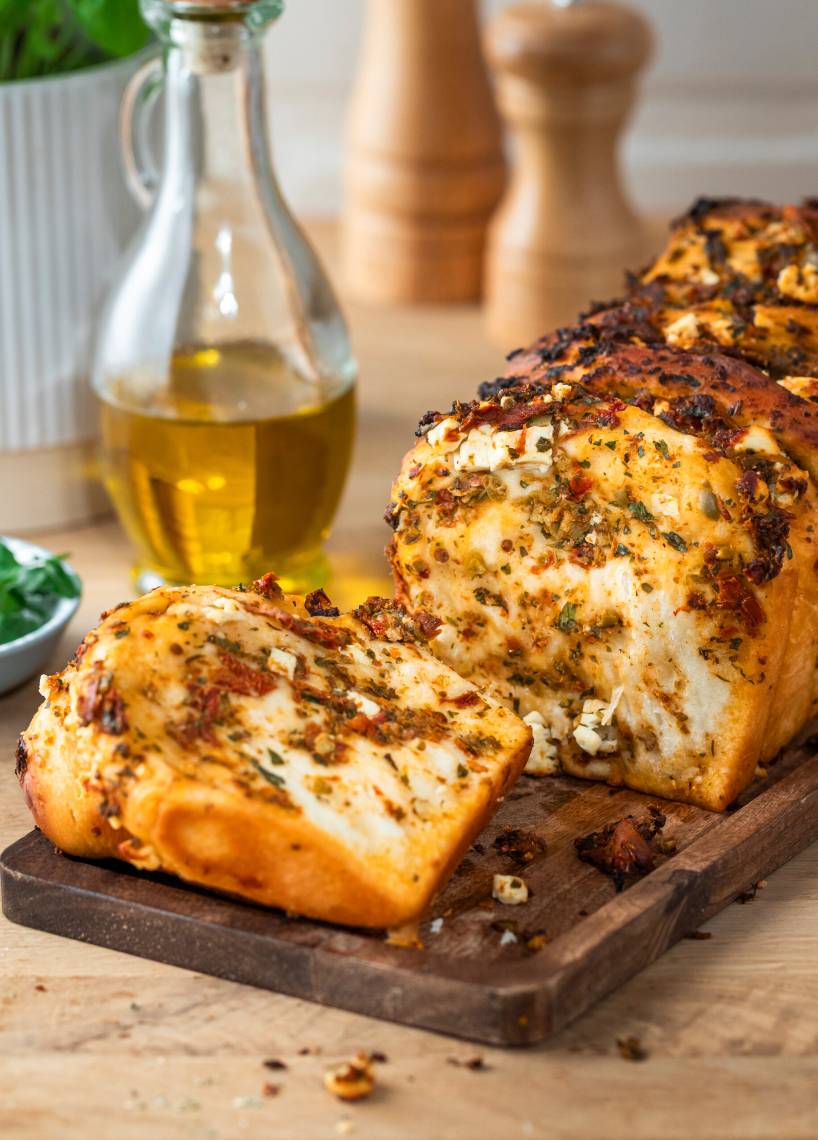 Griechisches Zupfbrot