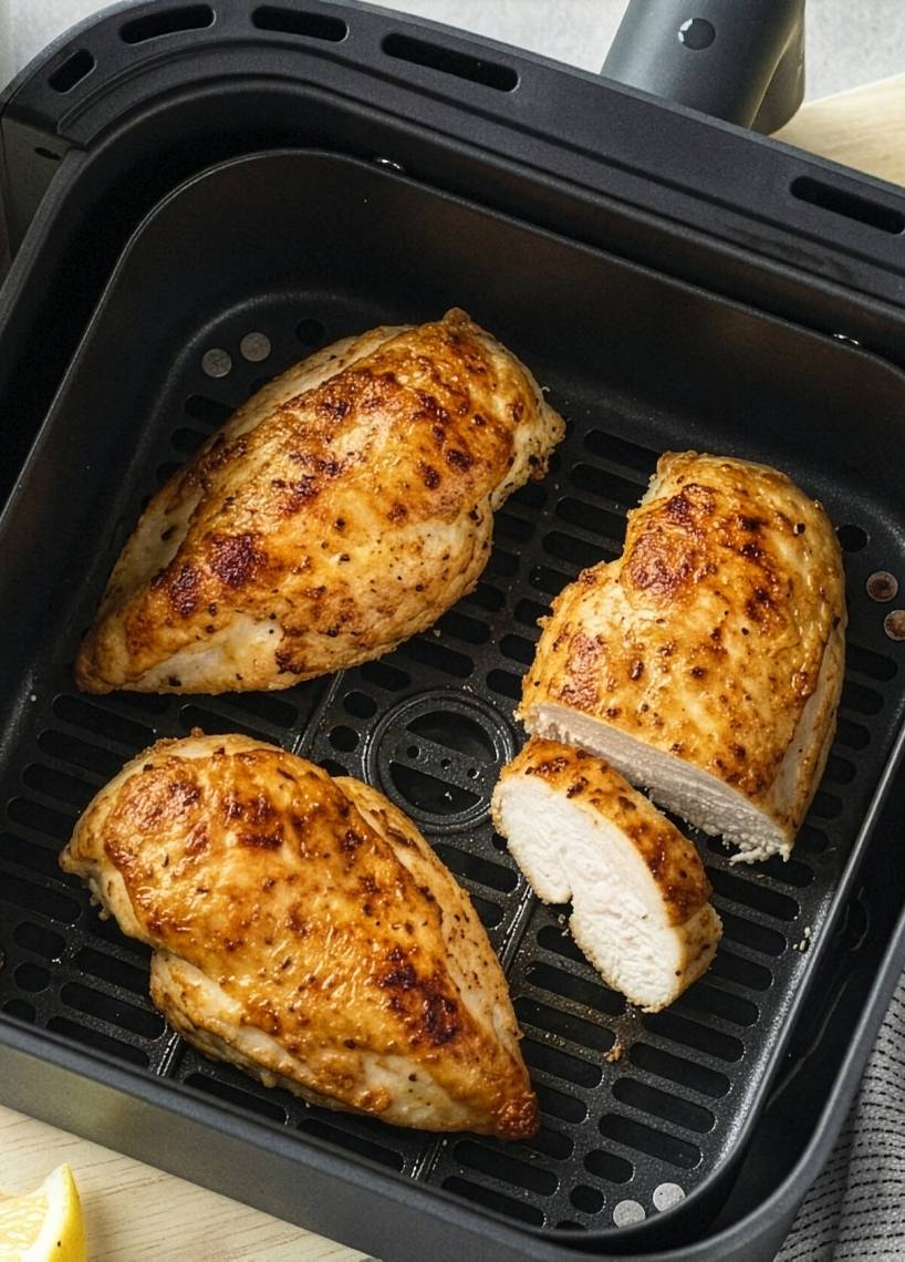 Knuspriges Hähnchen im Airfryer