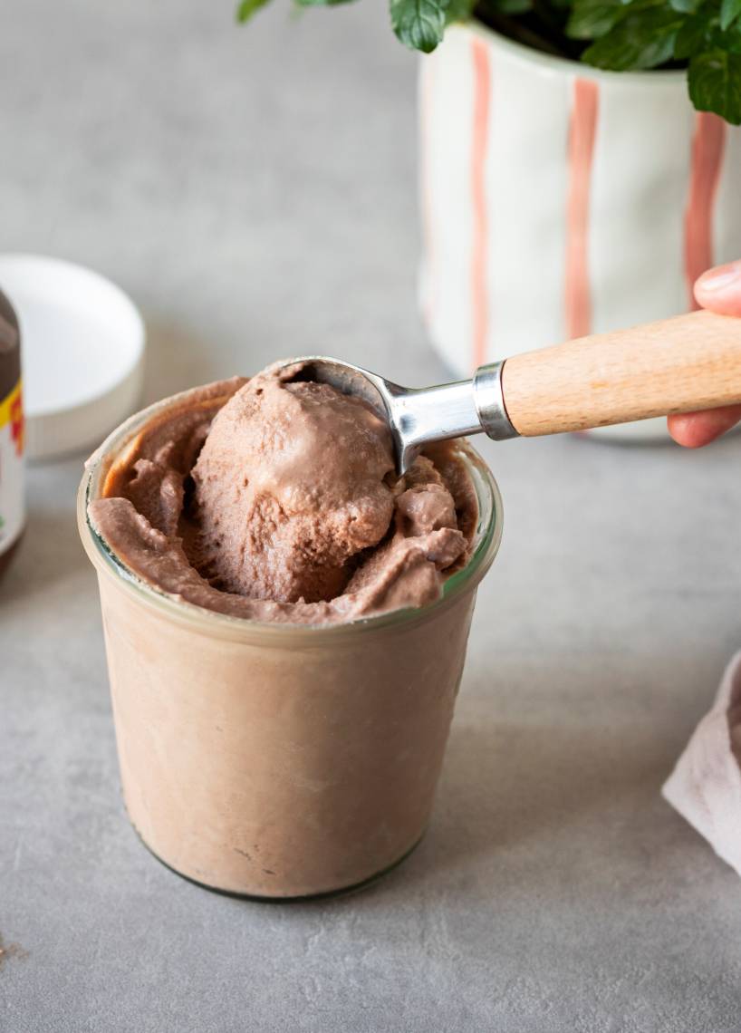 Nutella-Eis