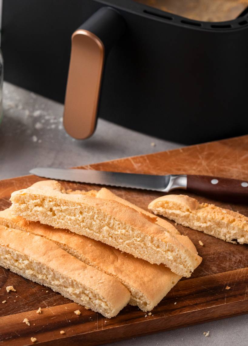 Schneller Tiramisu-Biskuit im Airfryer