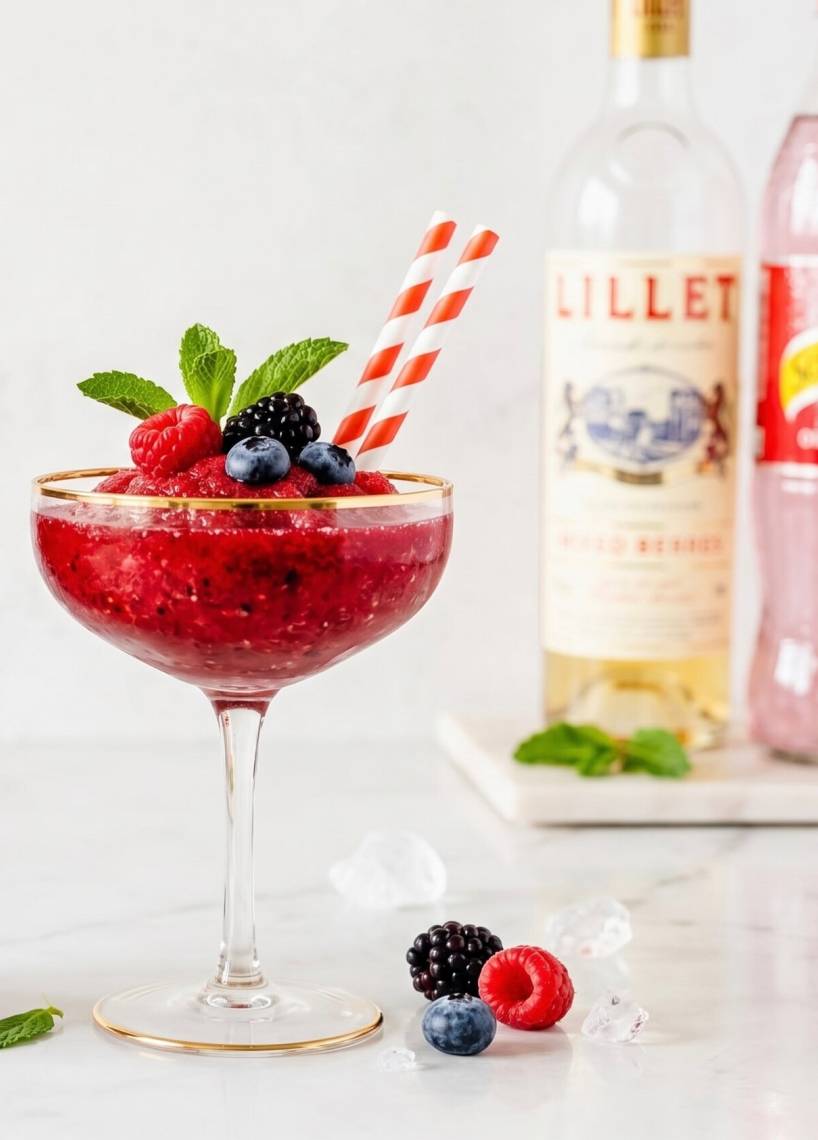Lillet Wild Berry Slush alkoholfrei