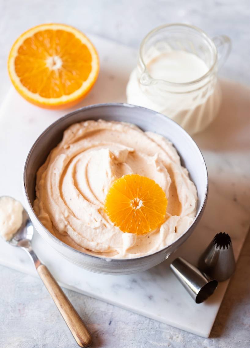 Orangensahne