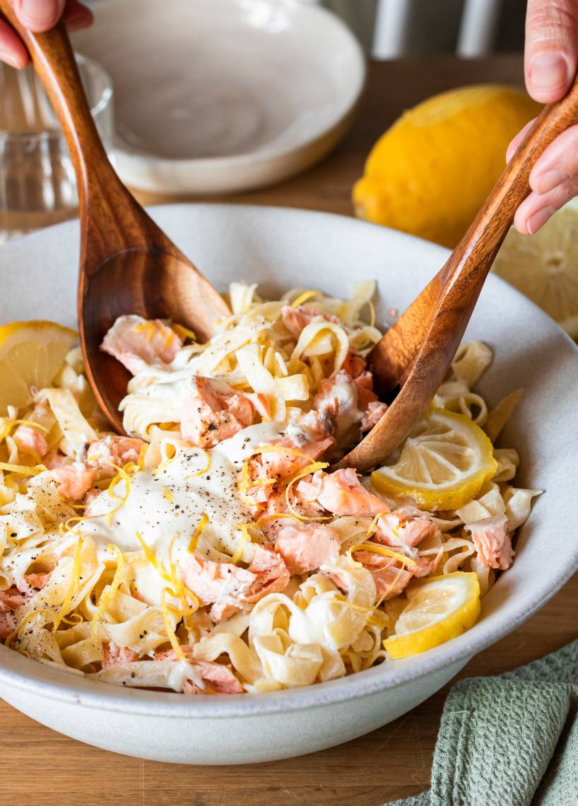 Zitronen-Joghurt-Pasta aus 5 Zutaten