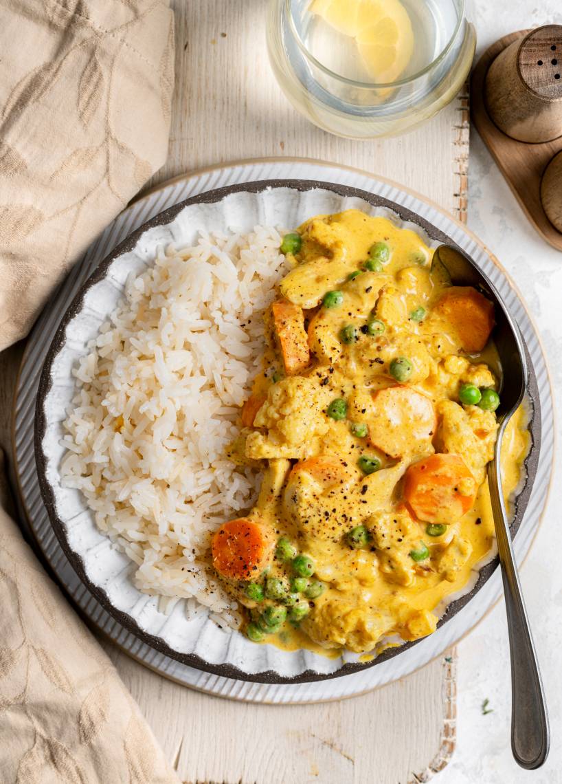 Curry-Schmand-Frikassee XXL