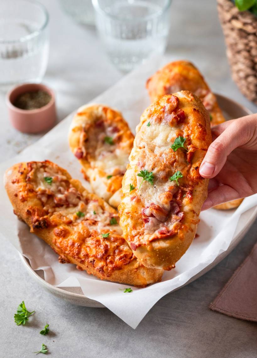 „Ditsch"-Style Laugenpizza