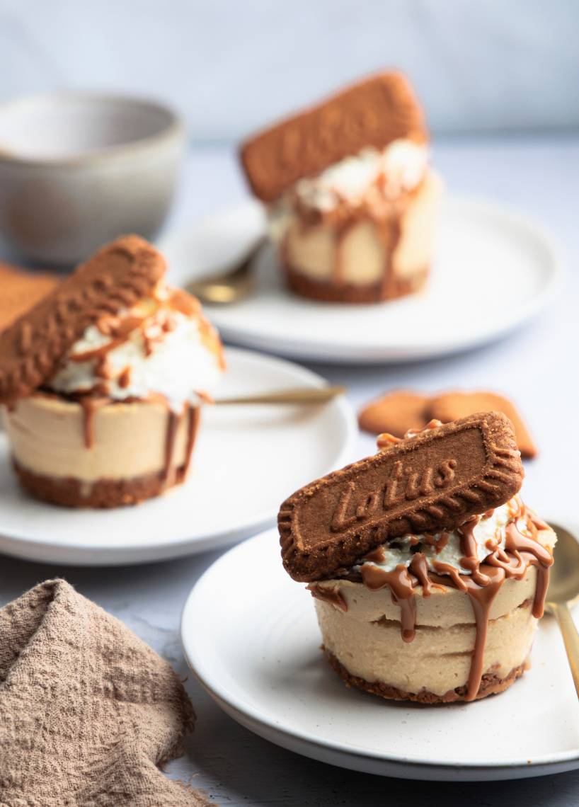 Lotus Mini-Cheesecakes ohne Backen
