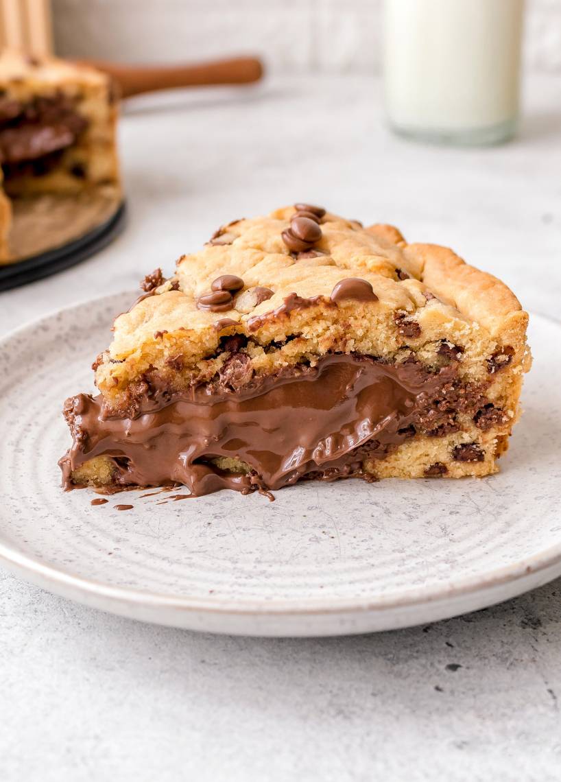 Nutella Cookie Pie (neue Variante)